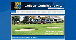 Desktop Screenshot of collegecorinthians.com